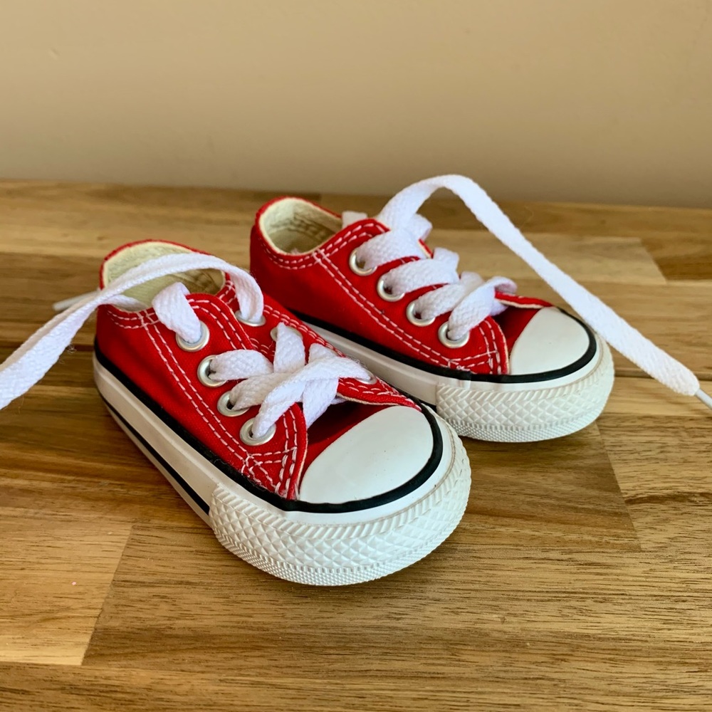 Red Converse for baby